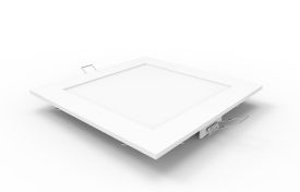 2010720010  Intego R Ecovision Slim Recessed 170mm Square (6") 12W; 4000K; 120°; Cut-Out 150x150mm